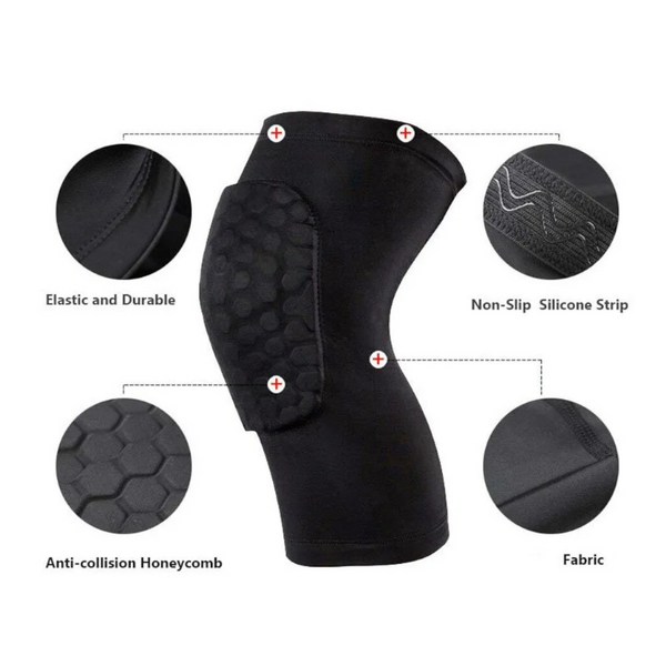 Honeycomb Knee Pads Sports Kneepad Protector Brace Support