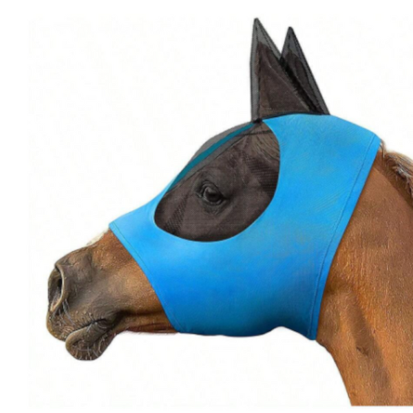 Horse Fly Mask With Ears Mesh Covers Horse Halters