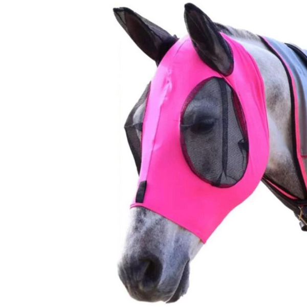 Horse Fly Mask With Ears Mesh Covers Horse Halters
