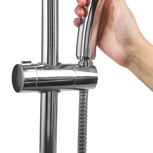 Hose Slider Bar Bathroom Clamp-Bracket Adjustable Shower Head Rail Holder