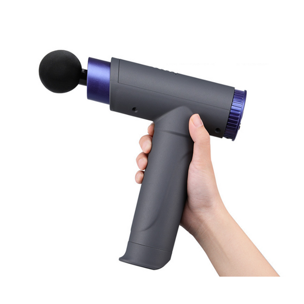 Electric Fascia Gun Massage Muscle Relaxer With Lcd Display 8 Heads Massagers