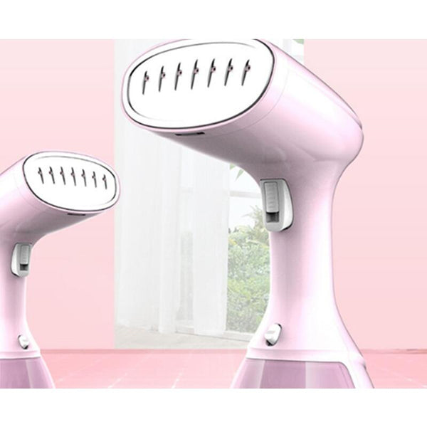 Household Mini Handheld Ironing Machine Steam Electric Portable Steamer Travel Pink