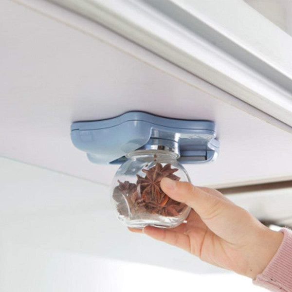 Jar Opener Under Cabinet Rotating Bottle Can Stainless Steel Lid Can Openers