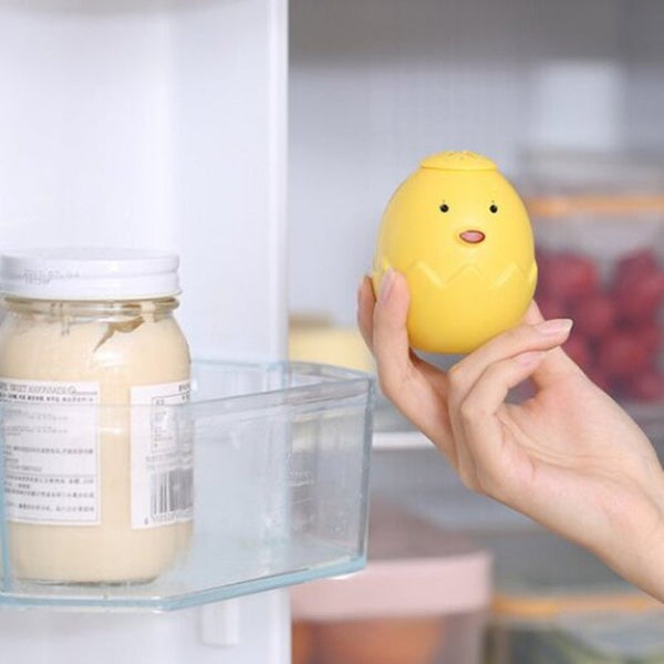 Household Refrigerator Sterilization Deodorant Box Kitchen Odor Removal Item Yellow Air Purifiers