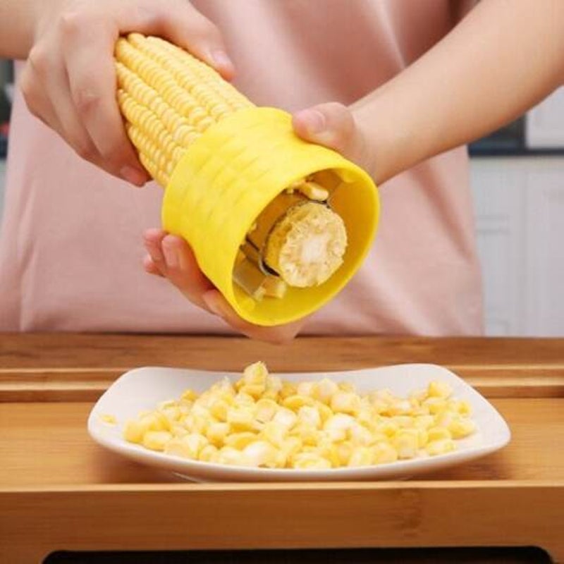 Household Stainless Steel Threshing Device Corn Peeler Yellow Peelers & Slicers