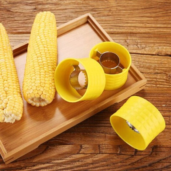 Household Stainless Steel Threshing Device Corn Peeler Yellow Peelers & Slicers