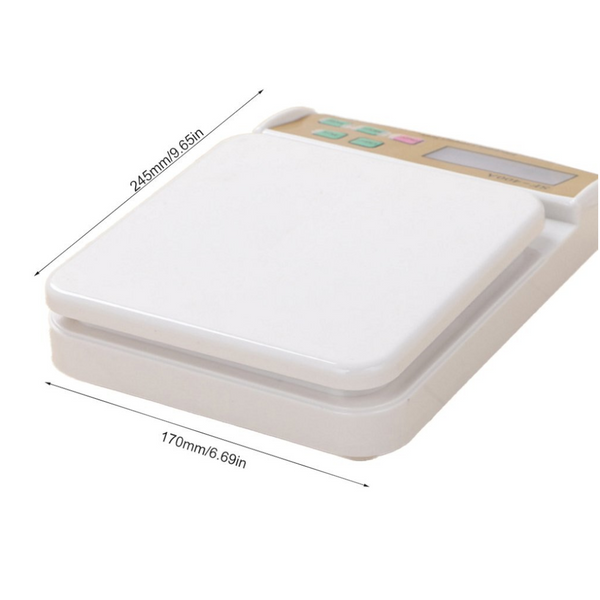 Household Electronic Kitchen Scale Baking Medicinal Material Food 10Kg1g Kitchen Scales