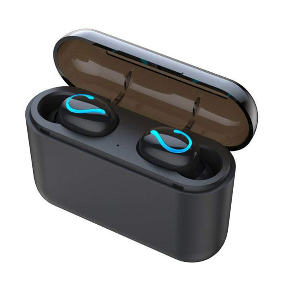 Headphones Hqb Q32 Wireless 60H Playtime Hd Hi Fi Stereo Sound Bluetooth 5.0 Earphones True In Earbuds