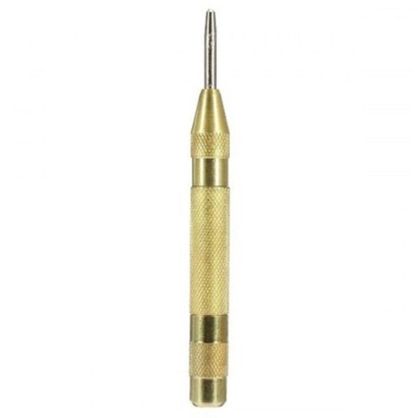 Titanium Coated Step Drill Bit With Center Punch Hole Cutter Drilling Tool 6Pcs Gold Drill Bits
