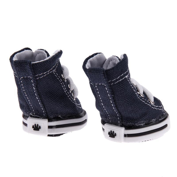 Denim Anti Slip Waterproof Sporty Sneakers For Dogs Dog Clothing & Shoes