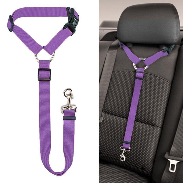 Headrest Seat Belt For Dogs