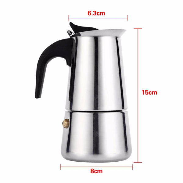 Espresso Coffee Maker Pot Stovetop Machineespresso Percolators Turkish Coffee Pots