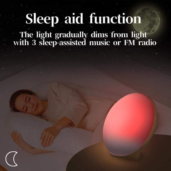 Elliptical Sunrise Alarm Clock Night Light Night Lights