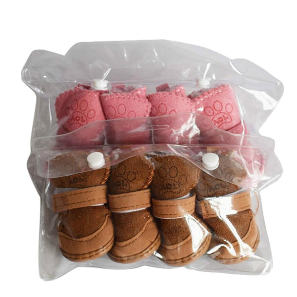 Four Soft Booties For Dogs | Pet Shoes Dog Clothing & Shoes
