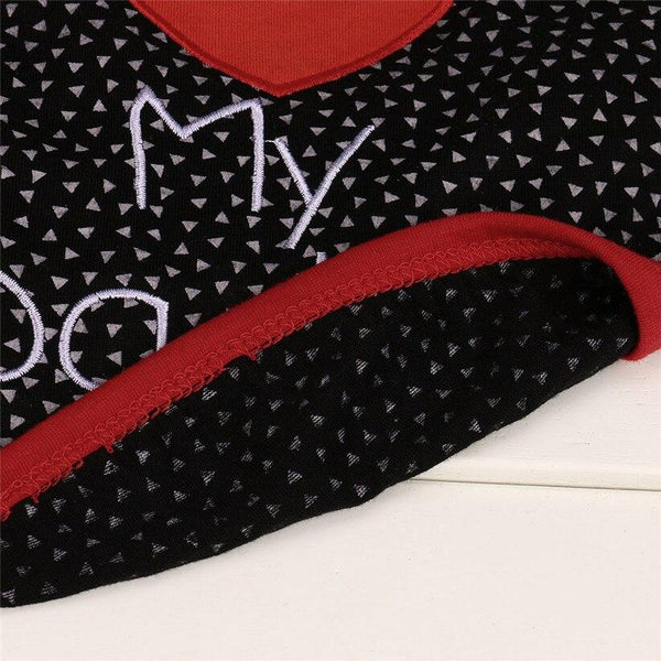 Dog Love I My Daddy / Mommy Sleeveless Summer Tank Top Dog Clothing & Shoes