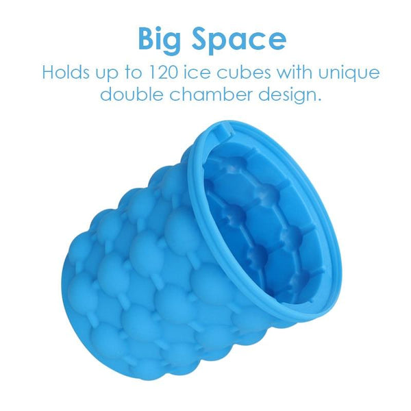 Space Saving Ice Cube Maker Fun Kitchen Party Toys Ice Cubes Trays & Moulds