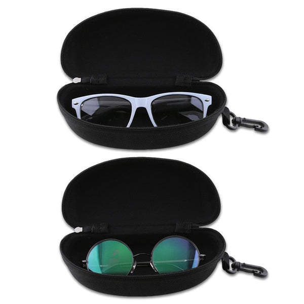 Hard Zipper Box Eyewear Accessory Sunglasses Carry Bag Travel Storage Pouch