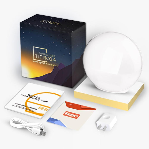 Elliptical Sunrise Alarm Clock Night Light Night Lights