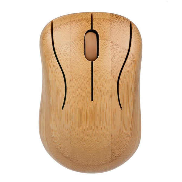 2.4G Wireless Bamboo Pc Computer Keyboard Mouse Combo