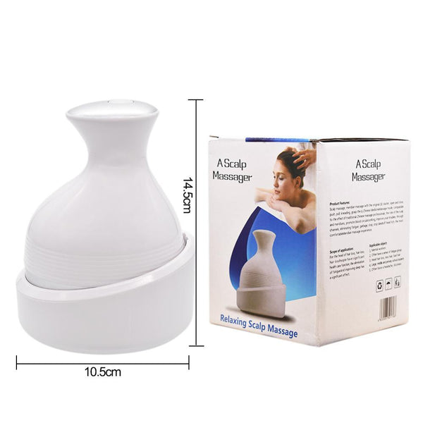 Wireless Usb Rechargeable Head Scalp Massager Massagers