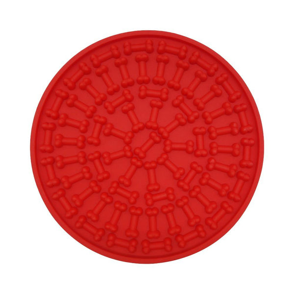 Bath Buddy Dog Toy Treat Plate Feeding Lick Mat Dog Feeding Mats