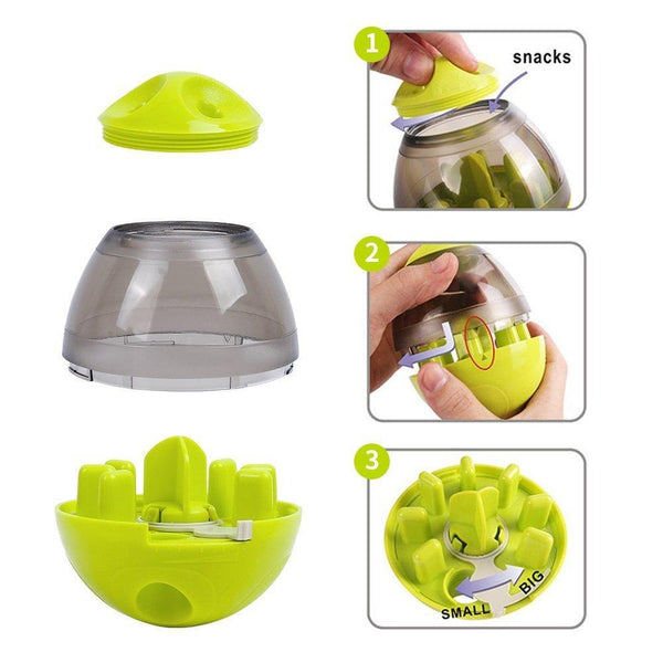 Iq Interactive Food Dispensing Pet Toy Dog Toys
