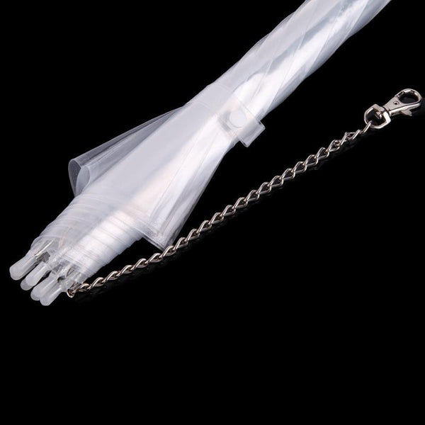 Transparent Pet Umbrella Built In Leash Leads & Head Collars