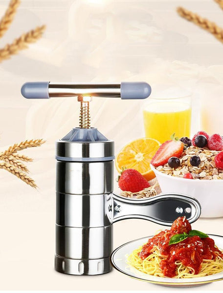 Manual Noodle Maker Pasta Machine With Pressing Moulds Kitchenware
