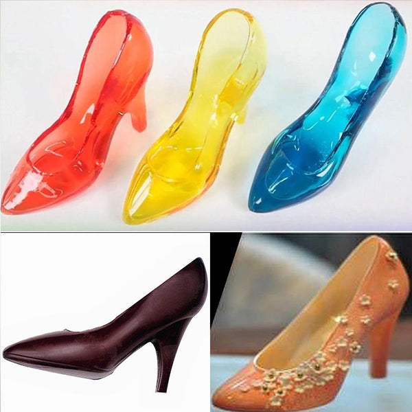 3D Chocolate Mini High Heel Shoes Mould Cake Decorating Tools Mold Muffin Pans & Baking Moulds