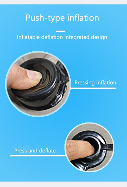 Inflatable Travel Pillow Portable Travelling Head Support Cushion Pillows