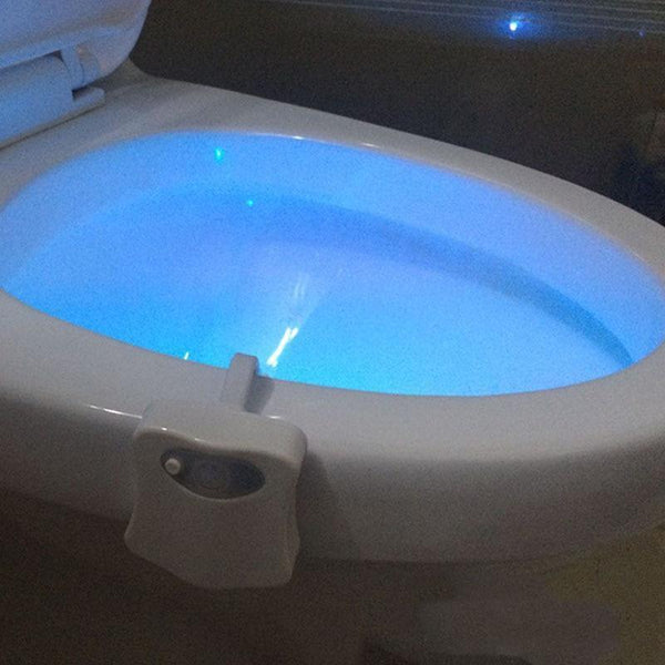 8 Colors Led Toilet Nightlight Motion Activated Sensor Lamp Night Lights