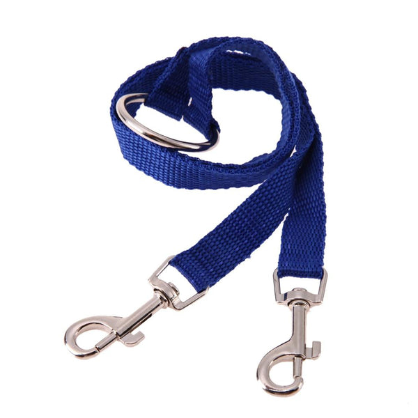 Blue Double Dog Leash Connector Pet Supplies Leads & Head Collars