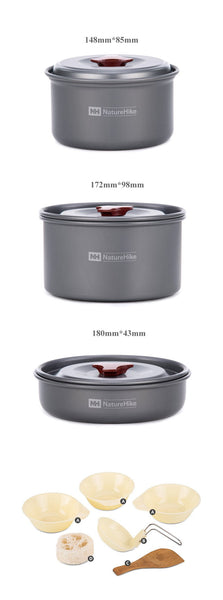 Outdoor Camping Picnic Cookware Tableware Set Camping Cookware