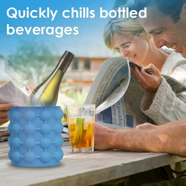 Space Saving Ice Cube Maker Fun Kitchen Party Toys Ice Cubes Trays & Moulds