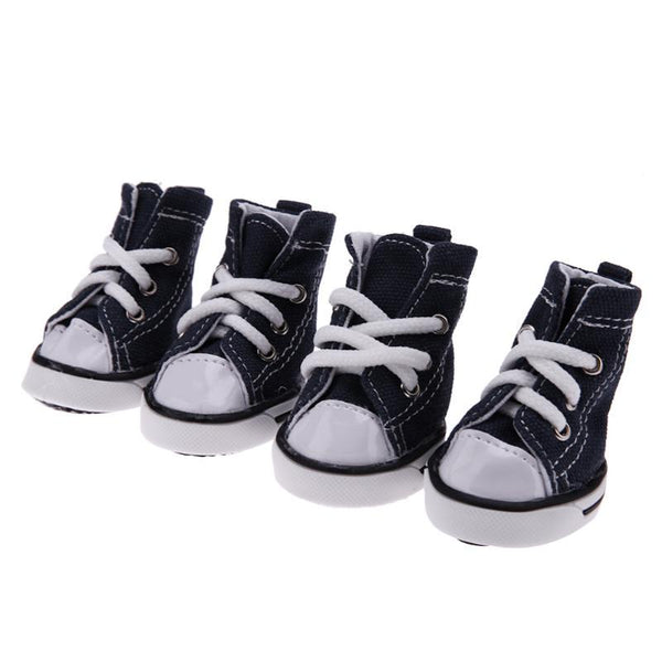 Denim Anti Slip Waterproof Sporty Sneakers For Dogs Dog Clothing & Shoes