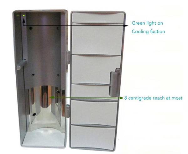 Novelty Mini Fridge Usb Rechargeable Drinks Beer Cooler Mini Fridges
