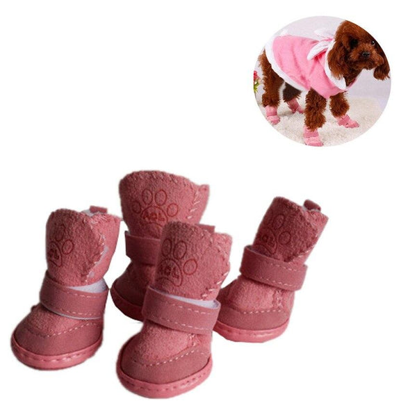 Four Soft Booties For Dogs | Pet Shoes Dog Clothing & Shoes