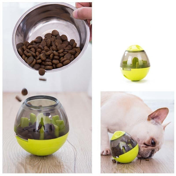 Iq Interactive Food Dispensing Pet Toy Dog Toys