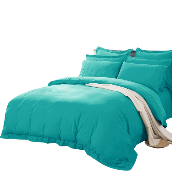 Fabric Fantastic 1000Tc Tailored Super King Size Duvet Quilt Cover Set Quilt Covers