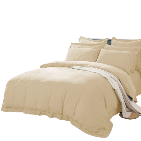 Fabric Fantastic 1000Tc Tailored King Size Duvet Quilt Cover Set Quilt Covers