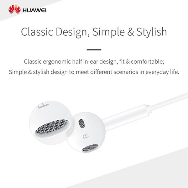 Huawei Cm33 Classic Earphones Black Wired Earphones