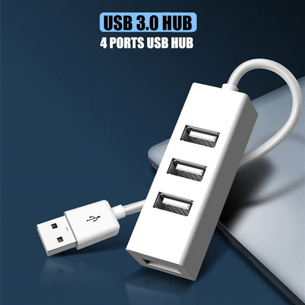 Hub Usb Multi 2.0 Splitter High Speed 4 Port All In One For Pc Windows Macbook Computer Accessories Usb Cables Hubs & Adapters