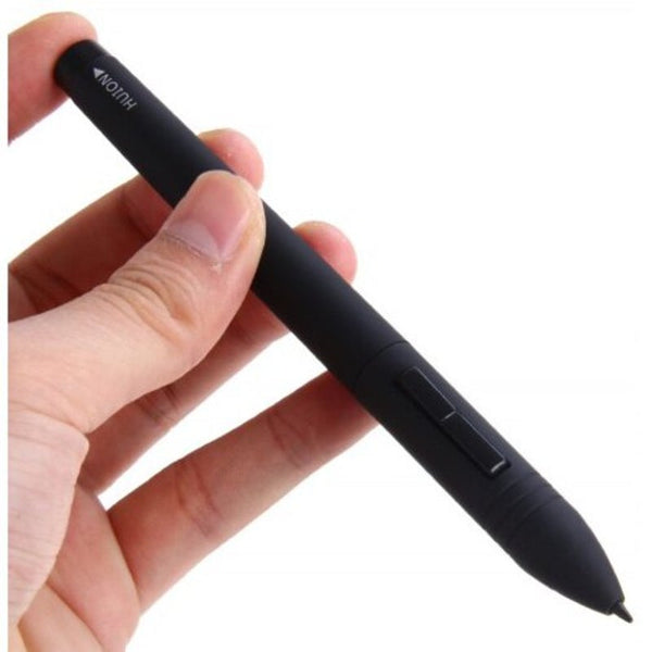 P80 Rechargeable Graphic Drawing Tablet Pen With Built In Li Ion Battery Black