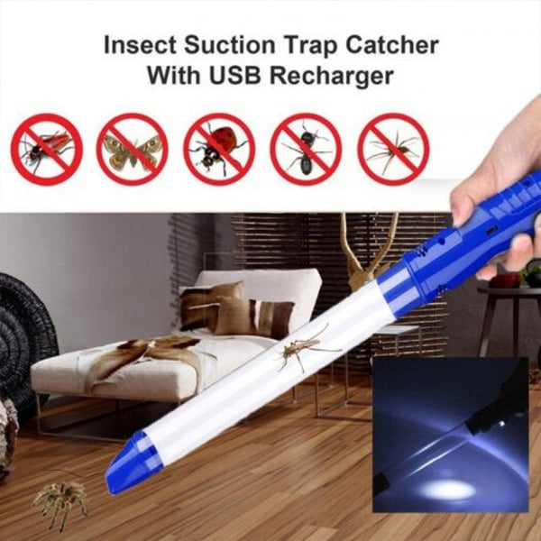 Vacuum Catcher For Insects Spiders Bugs With Led Flashlight Other Weed & Pest Control