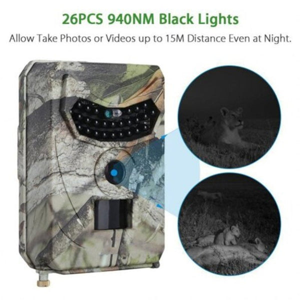 Trail Wide Angle Outdoor Ip65 Waterproof 1080 Ir Led Night View Camera Range Finders