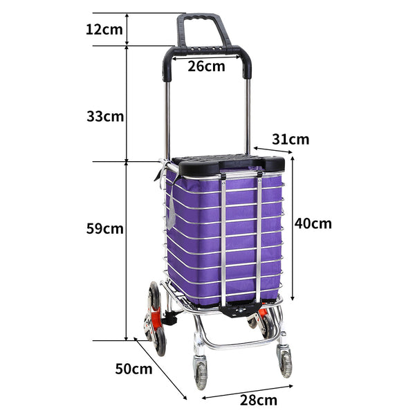 Foldable Shopping Cart Trolley Basket Shopping Trolleys Baskets