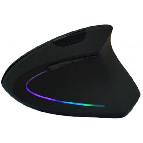 Hyw 69 Ergonomic Vertical Erect Design Wireless 2.4Ghz Optical Mouse Black Mice Trackballs & Touchpads