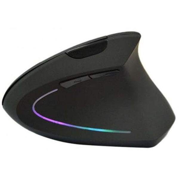 Hyw 69 Ergonomic Vertical Erect Design Wireless 2.4Ghz Optical Mouse Black Mice Trackballs & Touchpads