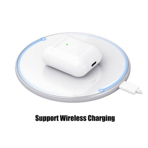 I200 Wireless Bluetooth 5.0 Headset In Ear Detection Pop Up Supports Charging White Earbuds