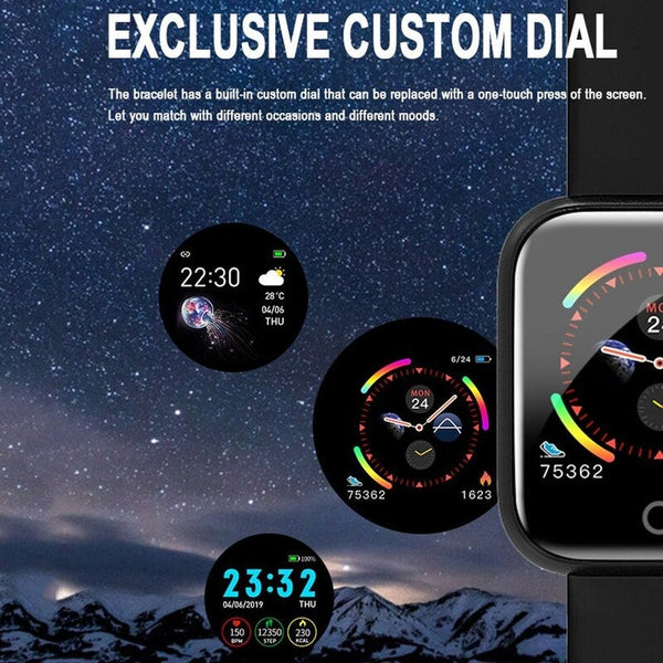 I5 Fitness Watch Pink Smart Watches